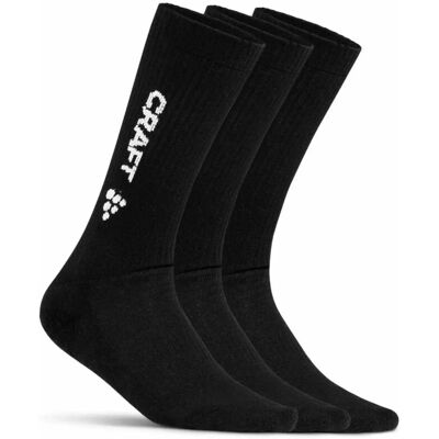 Craft Unisex Indoor Sportsokker - 3 Pakninger Craft Unisex Indoor Sportsokker - 3 Pakninger