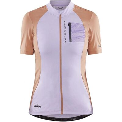 Craft ADV Gravel Jersey Bílé Velikost S - Dres Craft ADV Gravel Jersey Bílé Velikost S - Dres