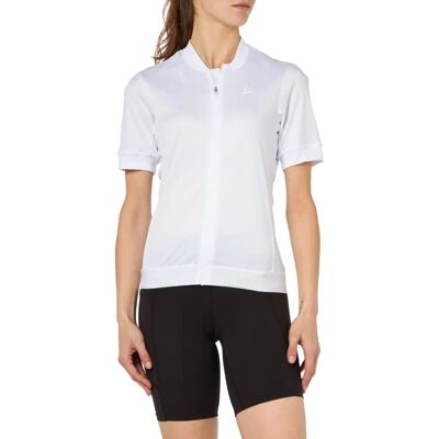 Craft Damska Biała Koszulka Core Jersey - Odzież sportowa Craft Damska Biała Koszulka Core Jersey - Odzież sportowa