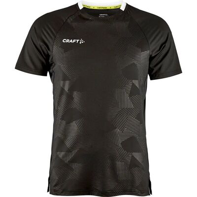 Craft 1912757999000 Czarny Męski T-Shirt Krótki Rękaw Craft 1912757999000 Czarny Męski T-Shirt Krótki Rękaw