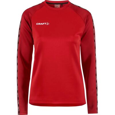 Craft 1912735 Squad 2.0 Crewneck W Bright Red - Pullover Craft 1912735 Squad 2.0 Crewneck W Bright Red - Pullover
