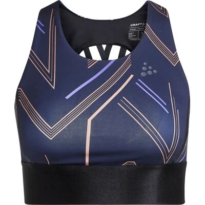 Soutien-Gorge de Sport Bleu Craft - ADV Hit Padded Sport - Respirant & Léger - Publicité Soutien-Gorge de Sport Bleu Craft - ADV Hit Padded Sport - Respirant & Léger - Publicité