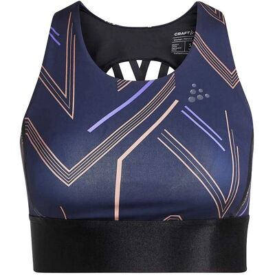 Craft Soutien-gorge de sport femme ADV Hit Padded - Bleu - L - Publicité Craft Soutien-gorge de sport femme ADV Hit Padded - Bleu - L - Publicité