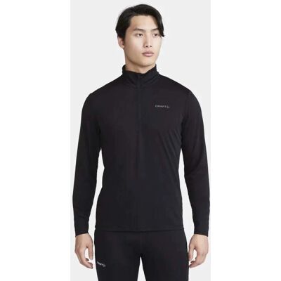 Craft - CORE Essence Bi-blend Half Zip LS - Černá - Shirt Craft - CORE Essence Bi-blend Half Zip LS - Černá - Shirt