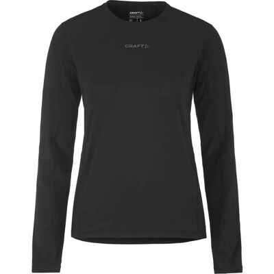 Craft Damen Adv Essence LS Tee 2 - Schwarz - Shirt Craft Damen Adv Essence LS Tee 2 - Schwarz - Shirt