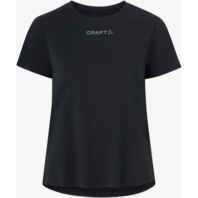 Craft Core Essence S/S Tee 2 W - Svart tränings-T-shirt Craft Core Essence S/S Tee 2 W - Svart tränings-T-shirt