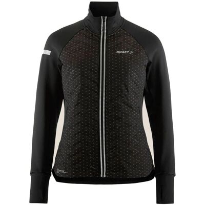 Craft Schwarze Lumen Jacke - Winddicht, Recyceltes Polyester Craft Schwarze Lumen Jacke - Winddicht, Recyceltes Polyester