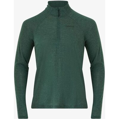 Craft - Model ADV Subz Wool LS Tee 3 M - Zelené běžecké tričko Craft - Model ADV Subz Wool LS Tee 3 M - Zelené běžecké tričko