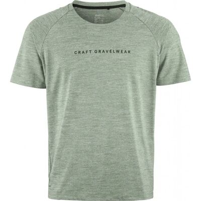 Craft Pánské tričko ADV Gravel SS Tee M tymián - Tričko Craft Pánské tričko ADV Gravel SS Tee M tymián - Tričko