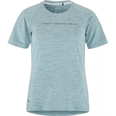 Craft Dámské tričko ADV Gravel SS Tee W Vodní - Tričko Craft Dámské tričko ADV Gravel SS Tee W Vodní - Tričko