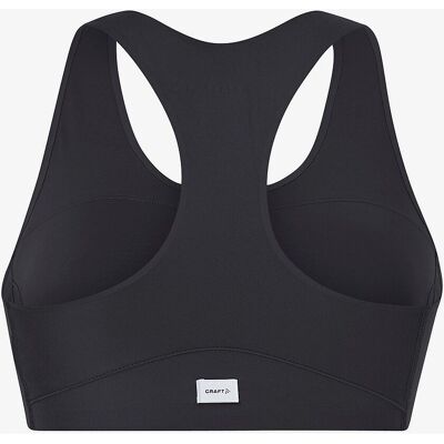 Craft Schwarzer Gepolsterter Sport-BH - Sportart Craft Schwarzer Gepolsterter Sport-BH - Sportart