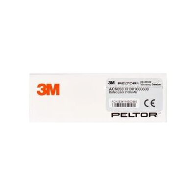 Accessorio cuffia 3M Peltor ACK03 - Batteria ricaricabile Accessorio cuffia 3M Peltor ACK03 - Batteria ricaricabile