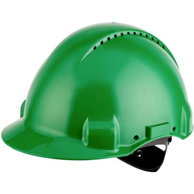 Casque de sécurité 3M G3000 - Vert - Ventilé Casque de sécurité 3M G3000 - Vert - Ventilé