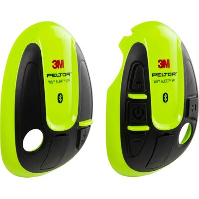 3M Neon Green PELTOR Helm Shells for WS ALERT Headsets - Hearing Protection 3M Neon Green PELTOR Helm Shells for WS ALERT Headsets - Hearing Protection