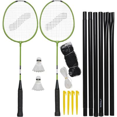 Stiga Garden GS Zielony 2 szt. Zestaw do badmintona - Badminton Zestaw Stiga Garden GS Zielony 2 szt. Zestaw do badmintona - Badminton Zestaw
