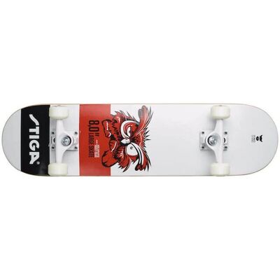 Stiga - Owl 8.0 - White - Skateboard Stiga - Owl 8.0 - White - Skateboard