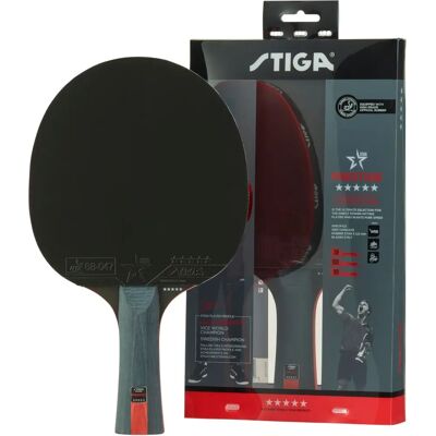 Paleta de ping-pong Stiga Prestige - Viteză mare, gumă 5 stele - Neagră Paleta de ping-pong Stiga Prestige - Viteză mare, gumă 5 stele - Neagră