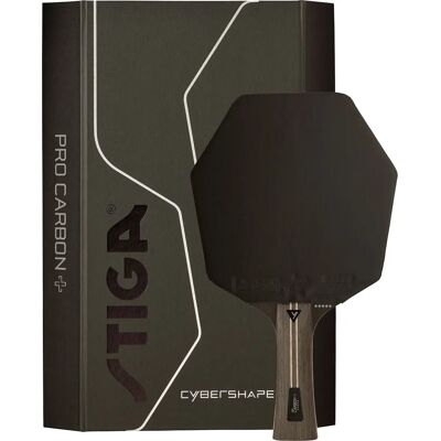Stiga Pro Carbon Plus Cybershape - Racchetta Ping Pong 5 Stelle Stiga Pro Carbon Plus Cybershape - Racchetta Ping Pong 5 Stelle