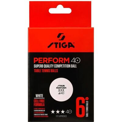 Stiga Perform 40+ 6er Pack - Tischtennisball Stiga Perform 40+ 6er Pack - Tischtennisball