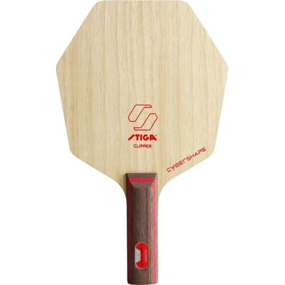 Stiga Clipper CYBERSHAPE Bordtennisblad - Offensiv, Hastighed, Kontroll Stiga Clipper CYBERSHAPE Bordtennisblad - Offensiv, Hastighed, Kontroll