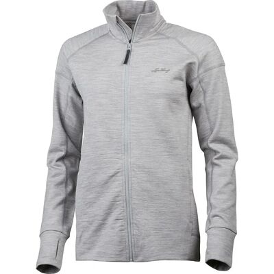 Lundhags Ullto Merino Chiusura Completa Grigio Chiaro - Giacca Lundhags Ullto Merino Chiusura Completa Grigio Chiaro - Giacca