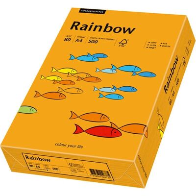 Papyrus - Rainbow A4 80g R24 - Orange - 500 Blätter - Paper Papyrus - Rainbow A4 80g R24 - Orange - 500 Blätter - Paper