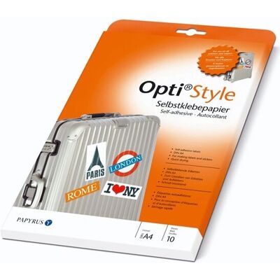 Papyrus Opti Style - Étiquette Autoadhésive - Produit d'Étiquetage - Publicité Papyrus Opti Style - Étiquette Autoadhésive - Produit d'Étiquetage - Publicité