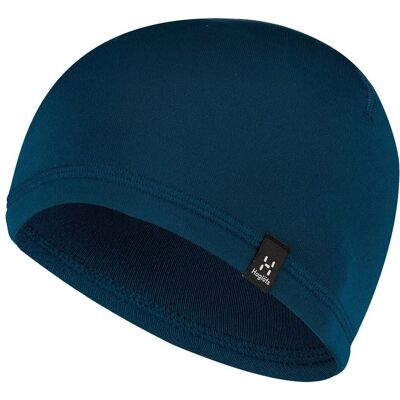 Haglöfs Betula Beanie - Recyceltes Polartec Power Dry - Blau - Größe M/L Haglöfs Betula Beanie - Recyceltes Polartec Power Dry - Blau - Größe M/L