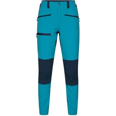 Haglöfs Mid Slim Pant Women Maui Blue/Tarn Blue - Kalhoty Haglöfs Mid Slim Pant Women Maui Blue/Tarn Blue - Kalhoty