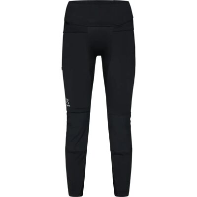 Haglöfs Luna Legginsy Kobiety - Materiały z Recyklingu - Czarny Haglöfs Luna Legginsy Kobiety - Materiały z Recyklingu - Czarny