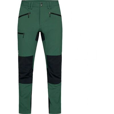 Kalhoty Haglöfs Mid Slim Fjell Green/Černá - Kalhoty Kalhoty Haglöfs Mid Slim Fjell Green/Černá - Kalhoty
