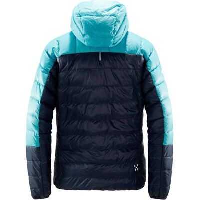 Giacca con cappuccio in piuma donna Haglöfs L.I.M - Blu Tarn/Blue Ghiaccio Giacca con cappuccio in piuma donna Haglöfs L.I.M - Blu Tarn/Blue Ghiaccio