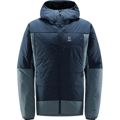 Haglöfs Mimic Silver Kapuzenjacke Steel Blue - Leichte Jacke Haglöfs Mimic Silver Kapuzenjacke Steel Blue - Leichte Jacke