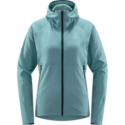 Haglöfs Skuta Hood Women Frost Blue - Kabát - Vízálló Haglöfs Skuta Hood Women Frost Blue - Kabát - Vízálló