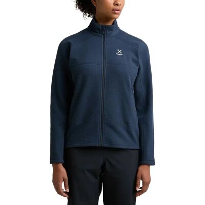 Haglöfs Buteo Mid Jacket - Recycled Polyester - Tarn Blue - Fleece Mid Layer Haglöfs Buteo Mid Jacket - Recycled Polyester - Tarn Blue - Fleece Mid Layer