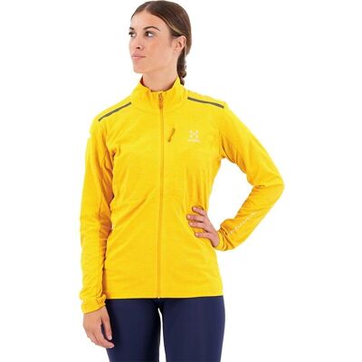 Haglöfs L.I.M Strive Mid Chaqueta Mujer Amarillo Sol Haglöfs L.I.M Strive Mid Chaqueta Mujer Amarillo Sol