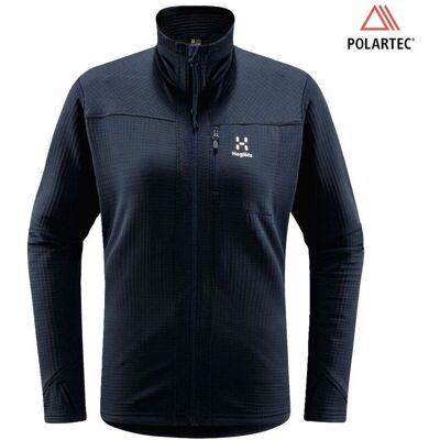 Haglöfs ROC Spitz Mid Jacket - Blue - Technical Mid-Layer Haglöfs ROC Spitz Mid Jacket - Blue - Technical Mid-Layer