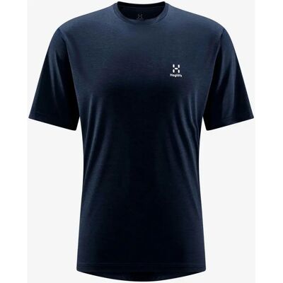 Camiseta Haglöfs Ridge manga corta azul marino - M Camiseta Haglöfs Ridge manga corta azul marino - M