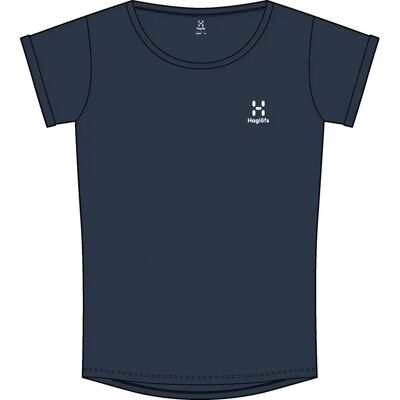 Camiseta técnica reciclada Haglöfs Ridge Hike Azul - Manga corta Camiseta técnica reciclada Haglöfs Ridge Hike Azul - Manga corta