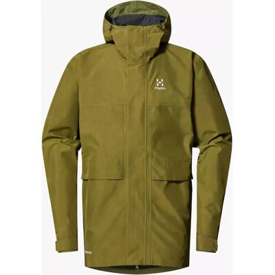 Haglofs Reed GTX Vattentät Parka - 2-lagers, GORE-TEX, Grön, S Haglofs Reed GTX Vattentät Parka - 2-lagers, GORE-TEX, Grön, S