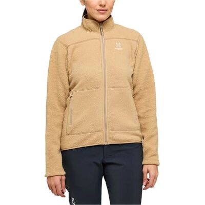 Giacca in pile riciclato da donna Haglöfs Mossa - Giacca polar Giacca in pile riciclato da donna Haglöfs Mossa - Giacca polar