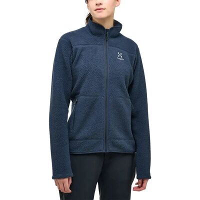 Giacca Fleece Haglöfs Mossa Pile Donna - Blu Notte Giacca Fleece Haglöfs Mossa Pile Donna - Blu Notte