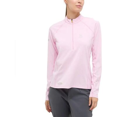 HAGLÖFS Mujer L.I.M Tempo Trail Halfzip Chaqueta - Ropa de trail HAGLÖFS Mujer L.I.M Tempo Trail Halfzip Chaqueta - Ropa de trail