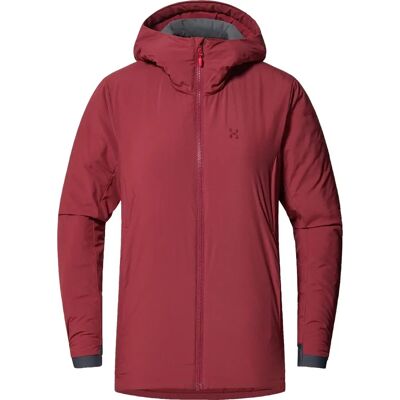 Haglöfs Women's Mimic Alert Hooded Jacket - Carmine Red - M - Outdoor Jacket Haglöfs Women's Mimic Alert Hooded Jacket - Carmine Red - M - Outdoor Jacket