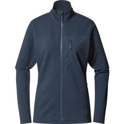 Veste Haglöfs Rosson Mid bleu profond femme - Publicité Veste Haglöfs Rosson Mid bleu profond femme - Publicité