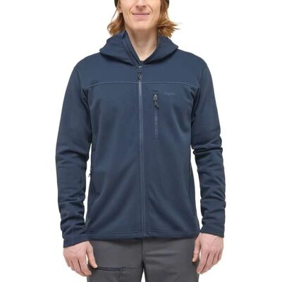 Haglöfs Hombre Rosson Mid Capucha - Chaleco de felpa - Ropa al aire libre Haglöfs Hombre Rosson Mid Capucha - Chaleco de felpa - Ropa al aire libre