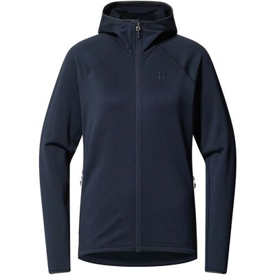 Haglöfs Magma Mid Hood Blaue Fleeceweste - Fleece Weste Haglöfs Magma Mid Hood Blaue Fleeceweste - Fleece Weste