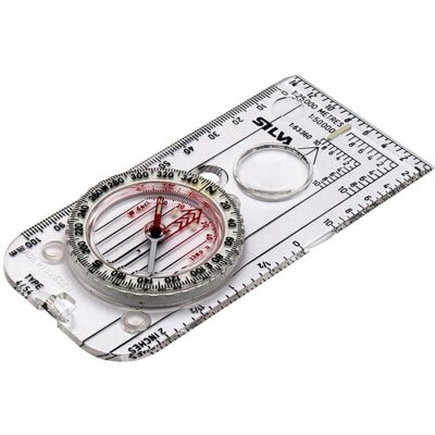 Silva Expedition 4 Compass - Black / White - Compass Silva Expedition 4 Compass - Black / White - Compass