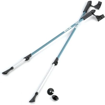 Bastoncini da trekking Silva Walk in alluminio - Lunghezza regolabile 105-140 cm - Hiki Bastoncini da trekking Silva Walk in alluminio - Lunghezza regolabile 105-140 cm - Hiki