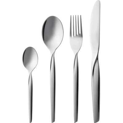 Gense Twist Bestikksett - 16 deler Rustfritt stål Gense Twist Bestikksett - 16 deler Rustfritt stål
